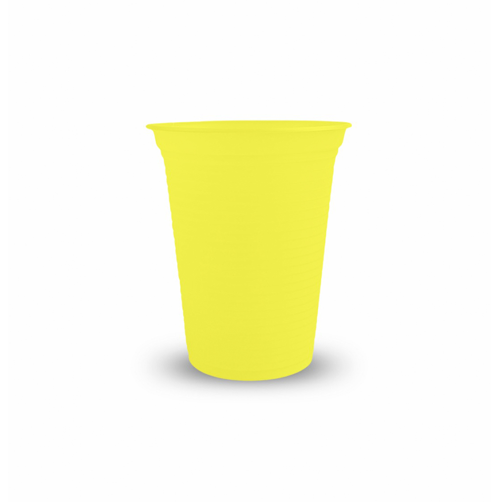 Copo Amarelo Neon