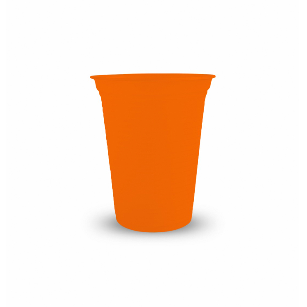 Copo Laranja Neon