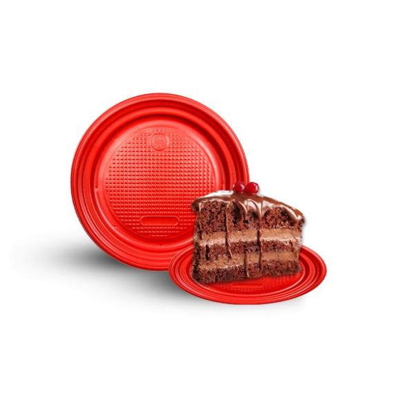 Prato Raso Vermelho Cereja